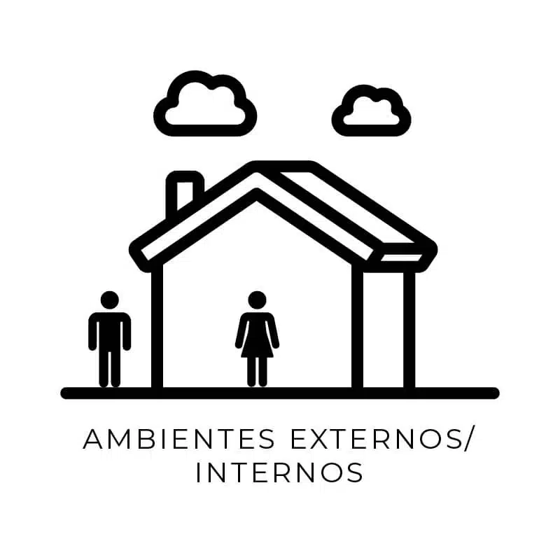 Toscana 5 Ícone ambiente externo/interno