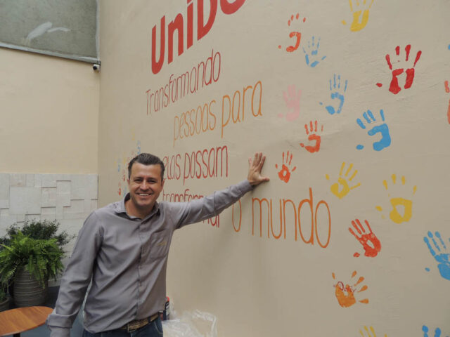 Scirocco Artefatos participando do projeto social UNIBES em São Paulo 89